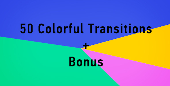 50 Colorful Transitions 50 Colorful Transitions