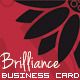“Studio Brilliance” Business Card “Studio Brilliance” Business Card - GraphicRiver Item for Sale