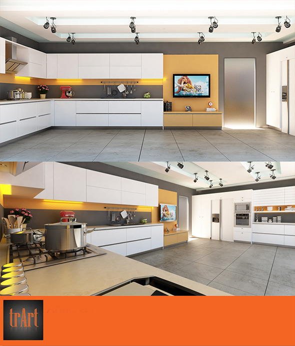 3DOcean Kitchen Interior01 7371216 3DOcean Kitchen Interior01 7371216