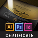 Multipurpose Modern Certificate (All Formats) Multipurpose Modern Certificate (All Formats) - GraphicRiver Item for Sale
