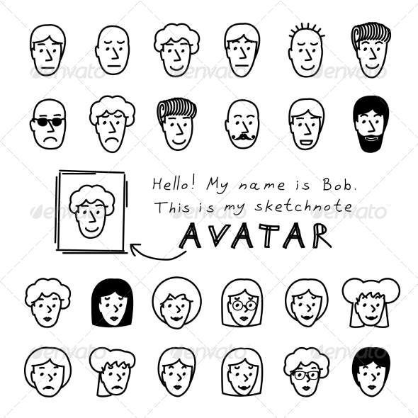 Sketchnote Avatars Sketchnote Avatars