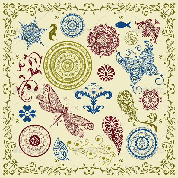 Summer Design Elements Summer Design Elements