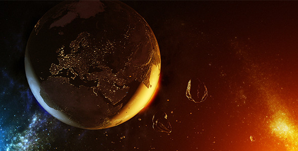 Asteroid Over Earth Asteroid Over Earth
