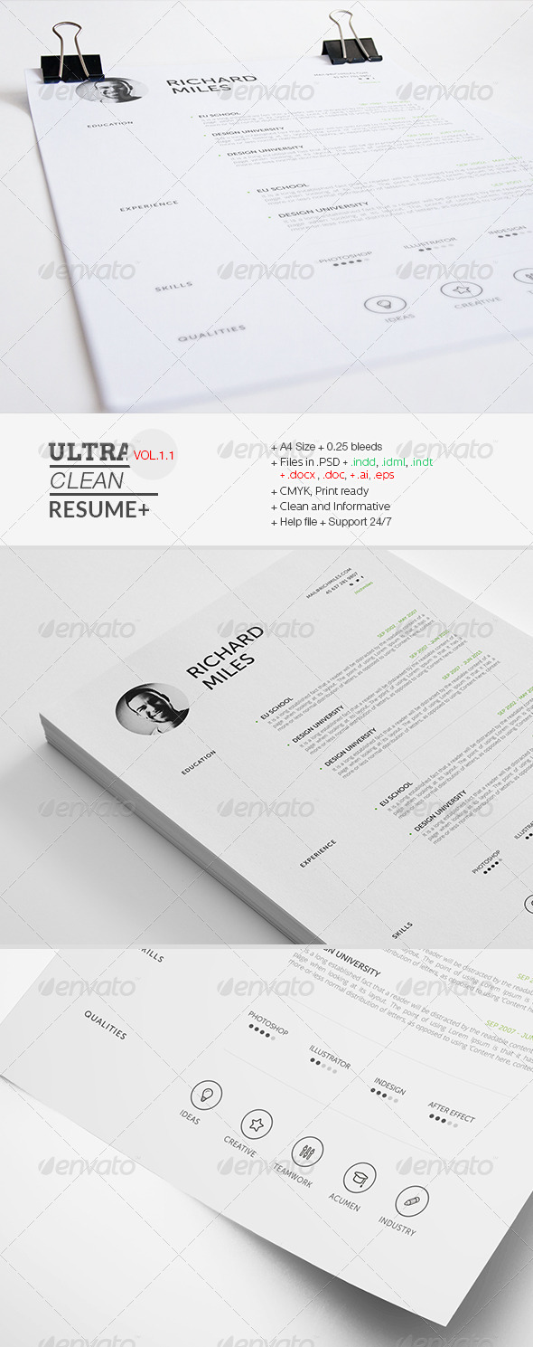 Ultra Clean Resume