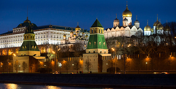 Moscow Kremlin Night View 2 Moscow Kremlin Night View 2