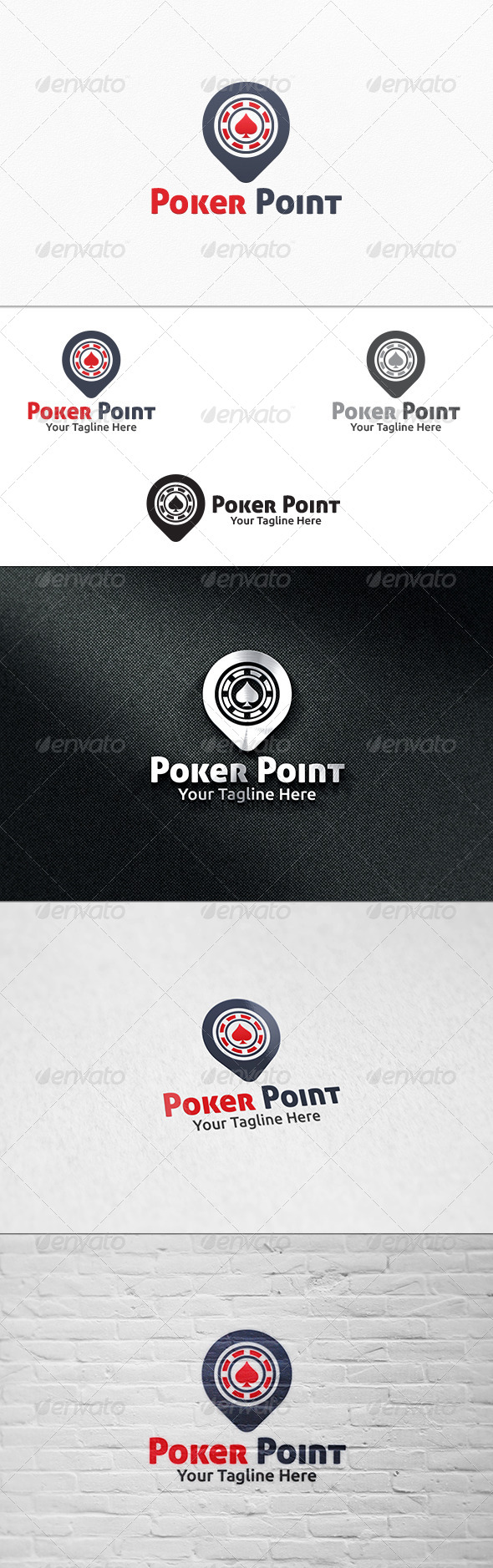 Poker Point - Logo Template