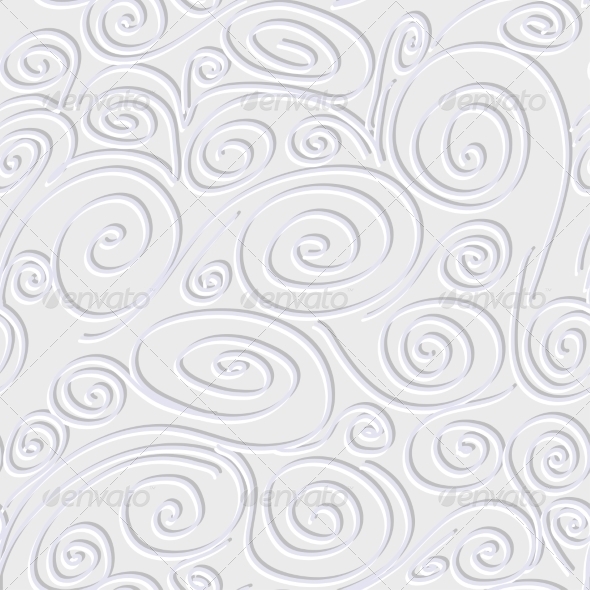 Seamless Background with Spirals Seamless Background with Spirals