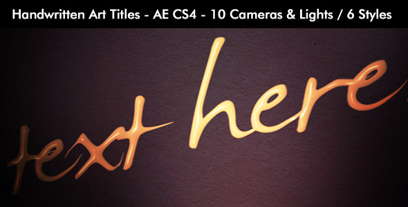 Handwritten Art Titles Handwritten Art Titles