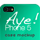 Aye! Phone 5 Case Mockup Aye! Phone 5 Case Mockup - GraphicRiver Item for Sale