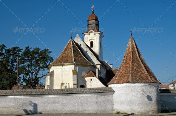 Armenian catholic church in Gheorgheni, Romania