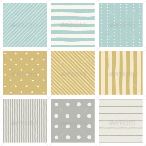 Nice Stripped and Dots Patterns Nice Stripped and Dots Patterns