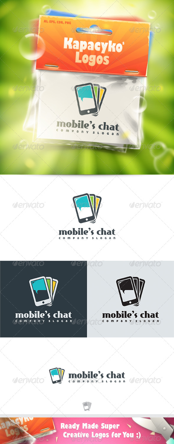 Mobiles Chat Logo Mobiles Chat Logo