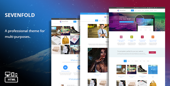 Sevenfold - Responsive Multi-Purpose HTML Theme