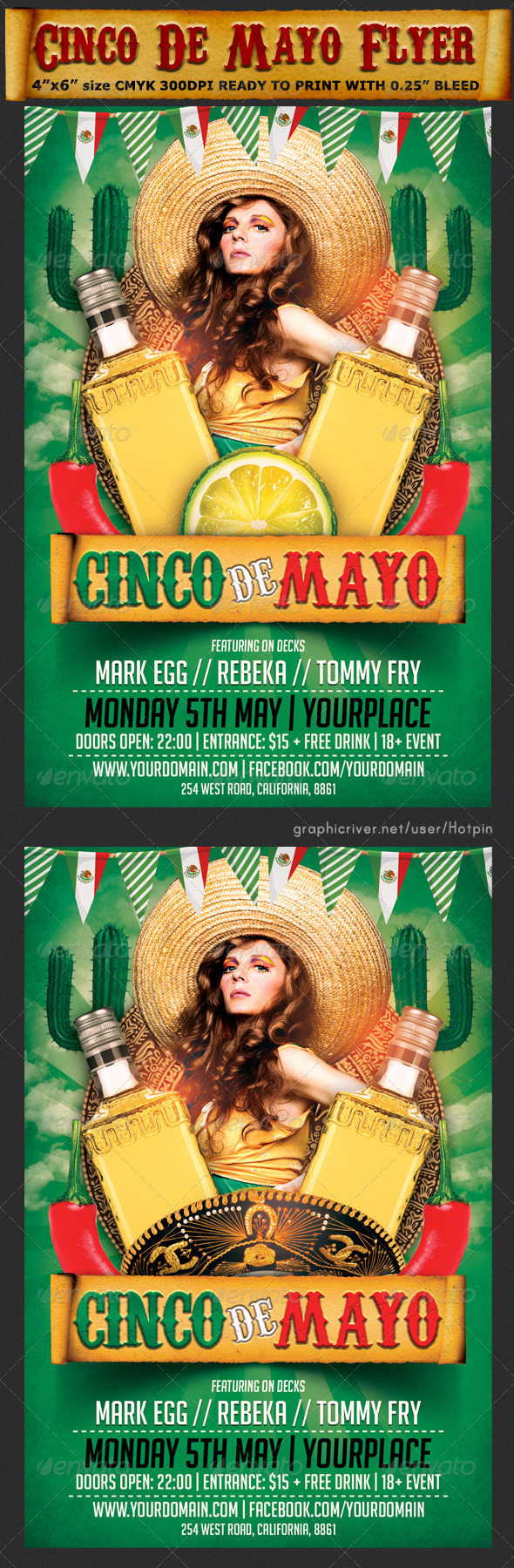 Cinco De Mayo Flyer Template V2