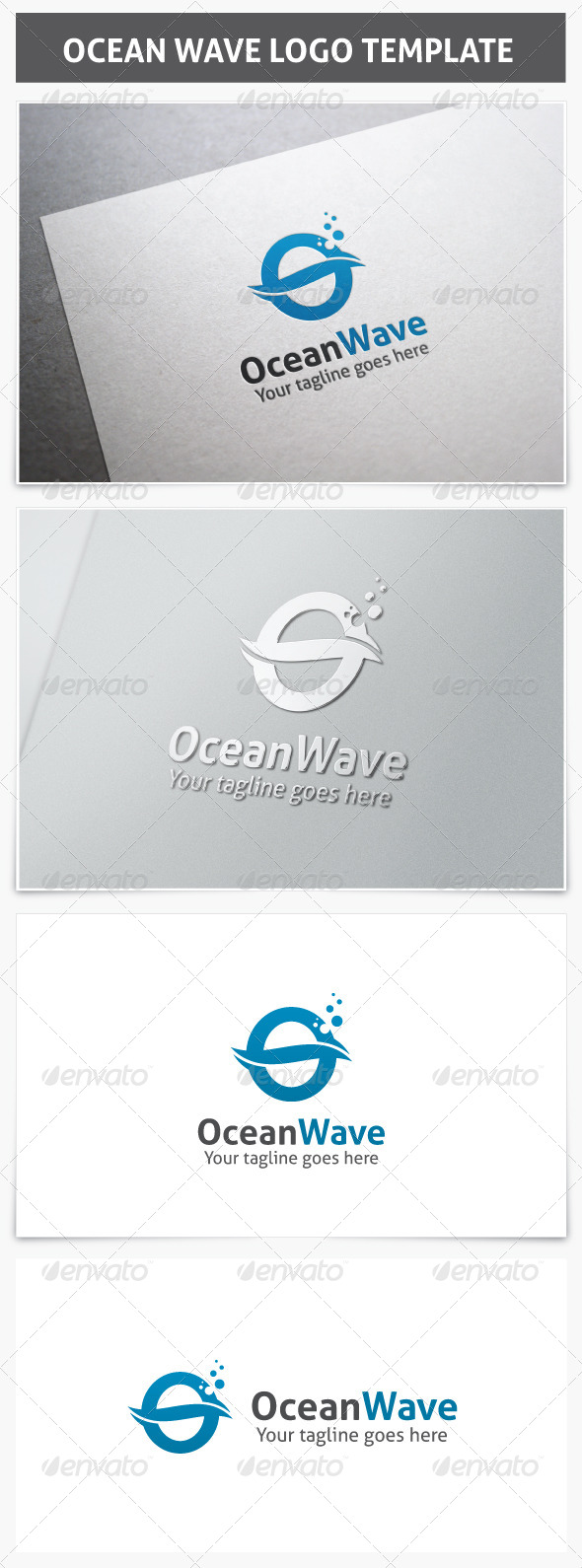 Ocean Wave Logo Ocean Wave Logo