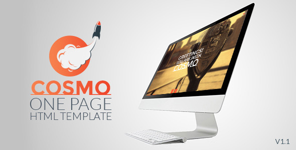 Cosmo - HTML5 One Page Template