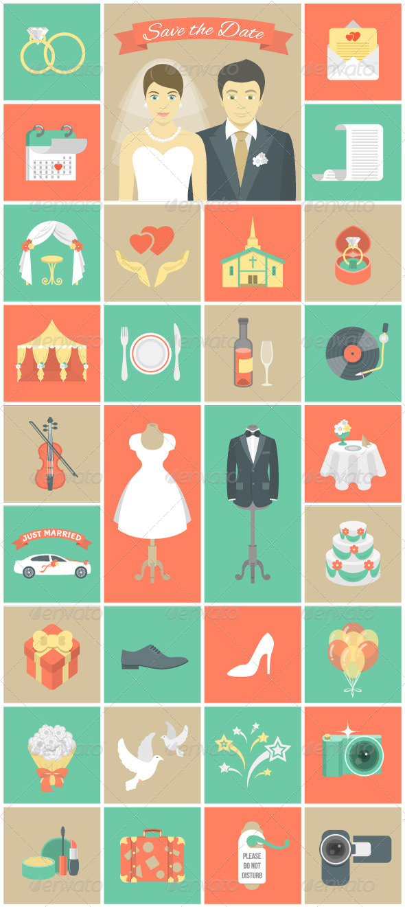 Wedding Icons Wedding Icons