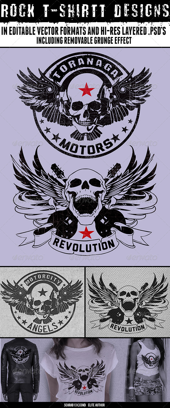 2 Rock T-Shirt Designs 2 Rock T-Shirt Designs
