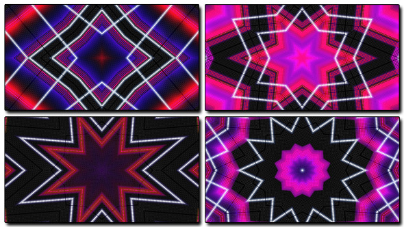 Loops LED Kaleidoscope 4-Pack Loops LED Kaleidoscope 4-Pack