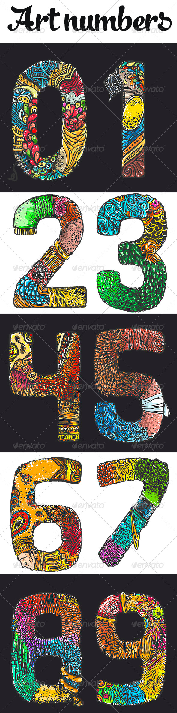 Art Numbers Art Numbers