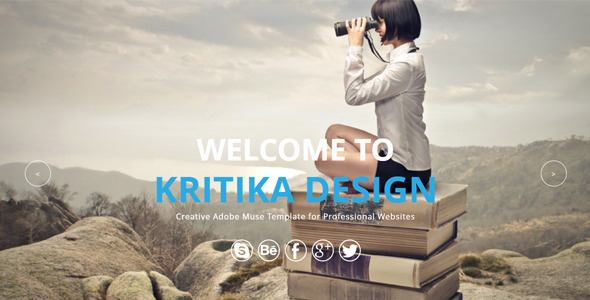 Kritika - Multipurpose Muse Template