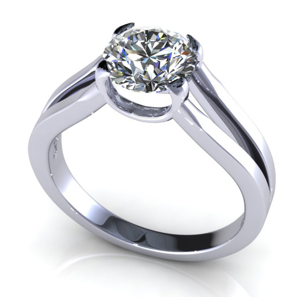 Bianco Round Diamond Ring Bianco Round Diamond Ring