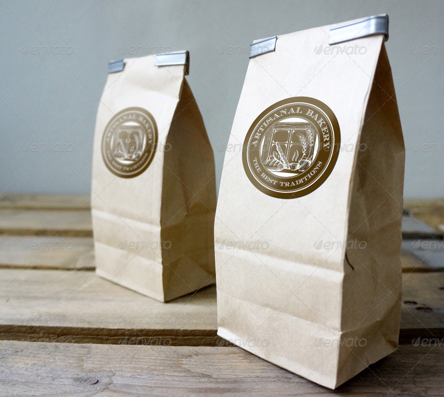 Download Brown Paper Bag Mockup by amris | GraphicRiver