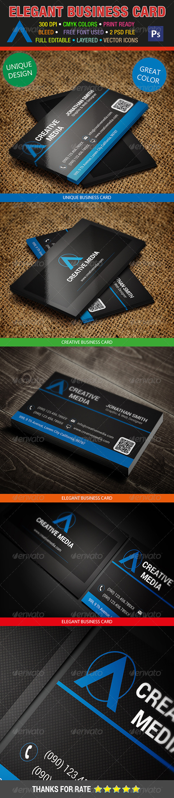 Creative Business Card 240 Creative Business Card 240