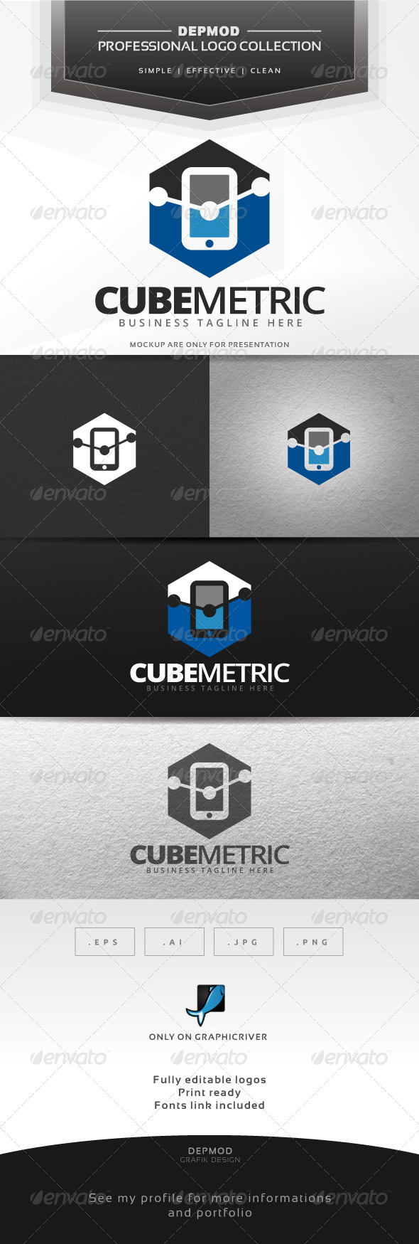 Cube Metric Logo Cube Metric Logo