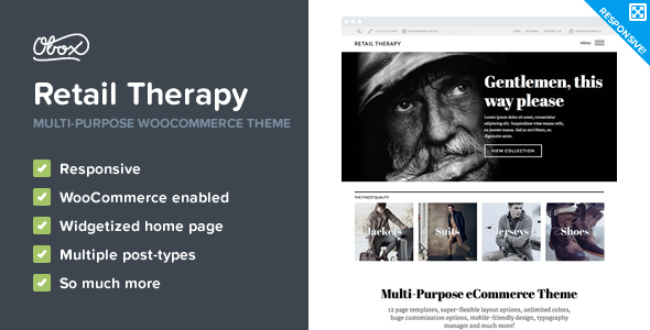 Retail Therapy - Multi-Purpose eCommerce Theme