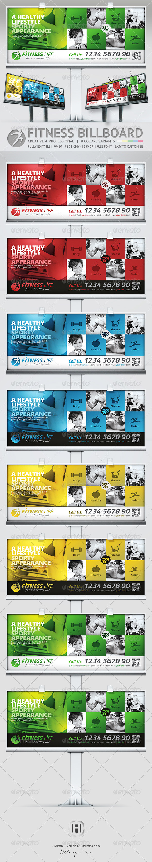 Fitness Billboard Fitness Billboard