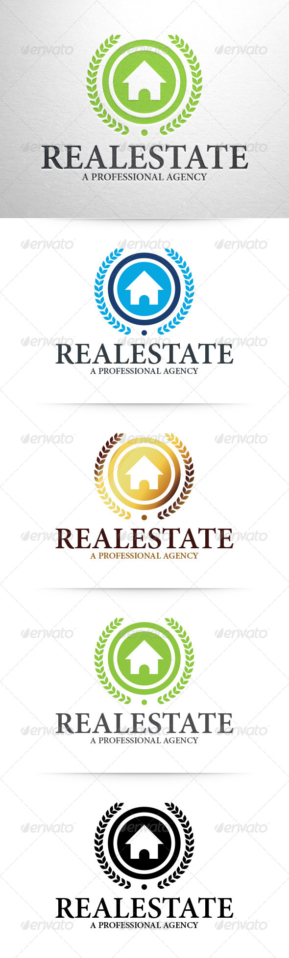 Real Estate Logo Template