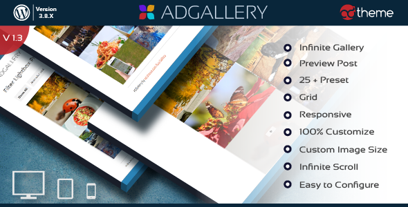 AD Gallery Premium Wordpress Plugin AD Gallery Premium Wordpress Plugin