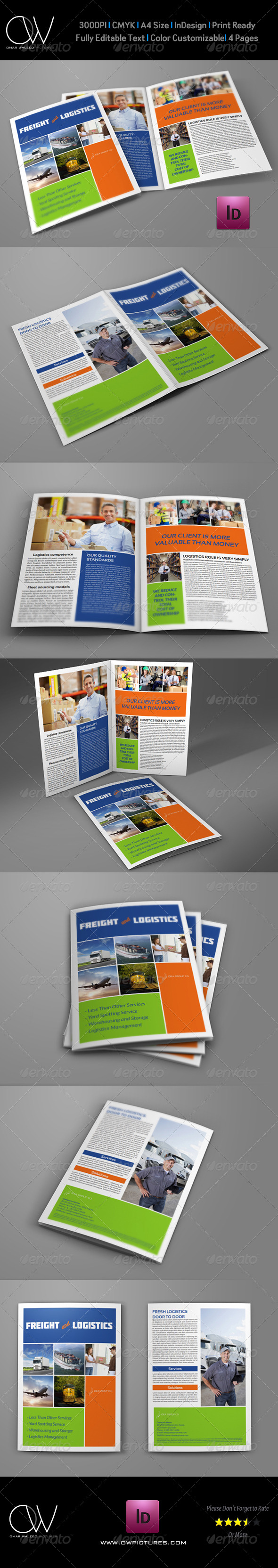 Logistics Services Bi-Fold Brochure Vol.2 Logistics Services Bi-Fold Brochure Vol.2