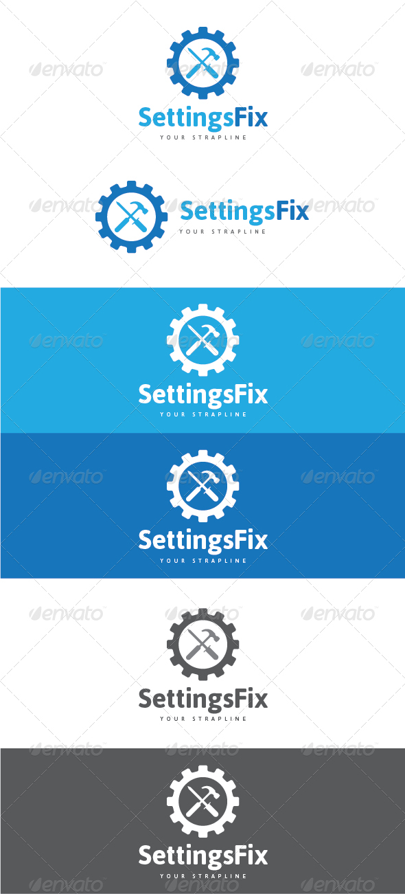 Settings Fix Logo Settings Fix Logo