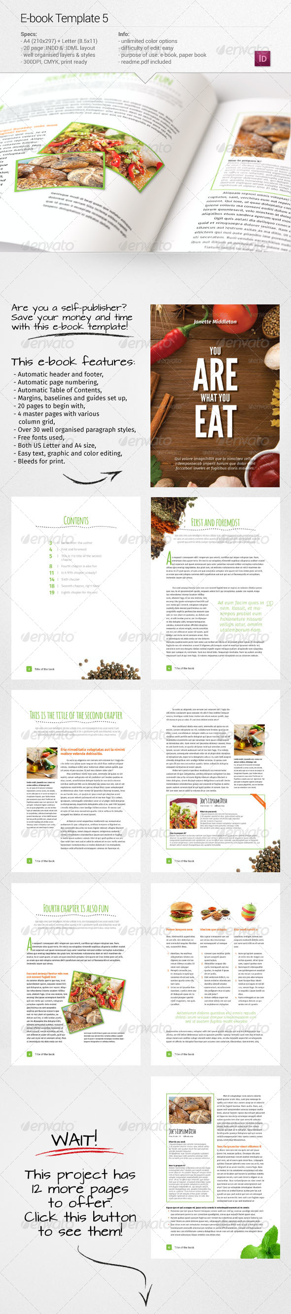 GraphicRiver E-book Template 5 7520535 GraphicRiver E-book Template 5 7520535