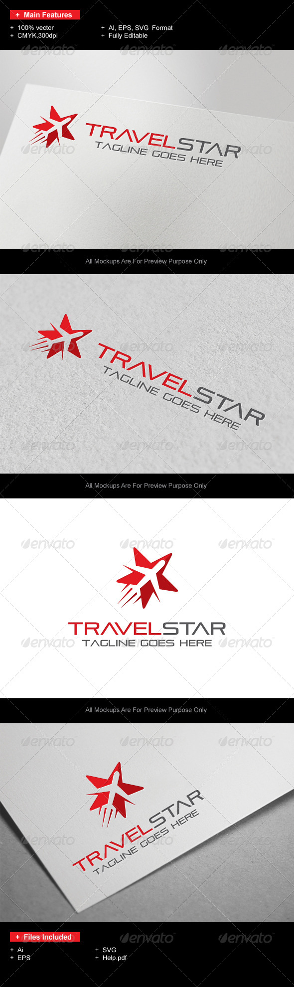 Travel Star & Airplane Trip logo Travel Star & Airplane Trip logo