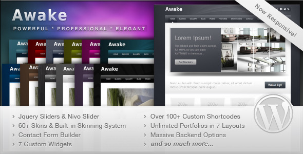 Awake Powerful Professional WordPress Theme Awake Powerful Professional WordPress Theme