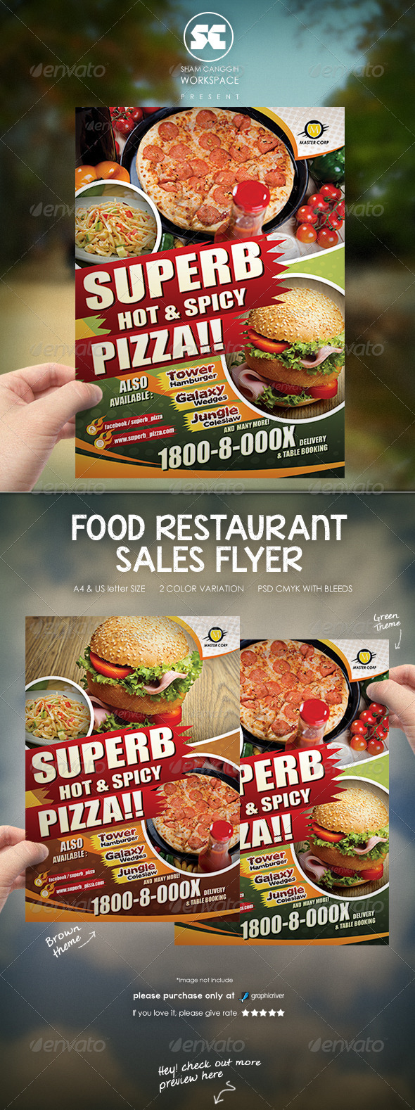 Restaurant Food Flyer