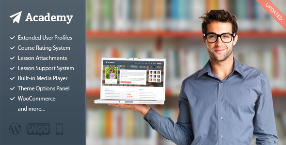 Academy – Learning Management WordPress Theme Free Download