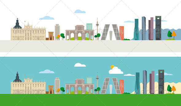 Madrid Skyline Madrid Skyline