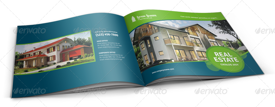 Property Real Estate Agency Brochure Catalog by Jbn-Comilla | GraphicRiver