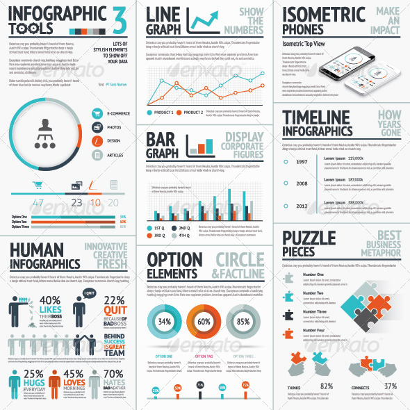 GraphicRiver Recolored Infographic Elements Vector Set 7548230 GraphicRiver Recolored Infographic Elements Vector Set 7548230