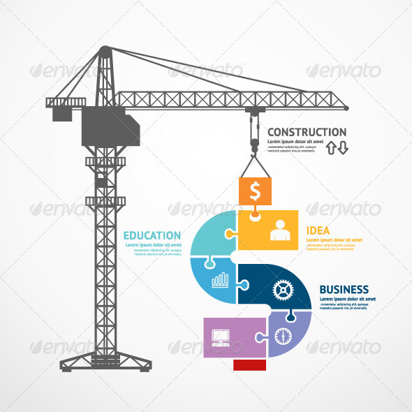 GraphicRiver Infographic Template Construction Tower Crane 7549112 GraphicRiver Infographic Template Construction Tower Crane 7549112