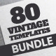 80 Vintage Labels & Badges Logos Bundle 80 Vintage Labels & Badges Logos Bundle - GraphicRiver Item for Sale