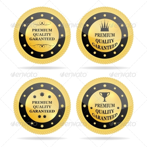 Quality Golden Badges Quality Golden Badges