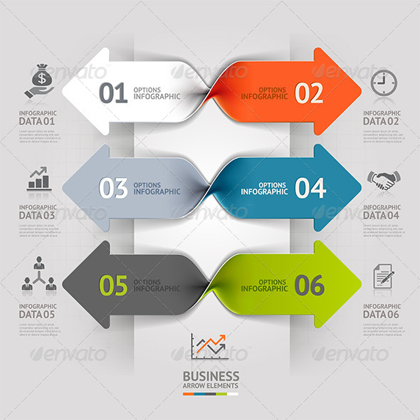 GraphicRiver Modern Arrow Business Spiral Infographic Banner 7558956 GraphicRiver Modern Arrow Business Spiral Infographic Banner 7558956