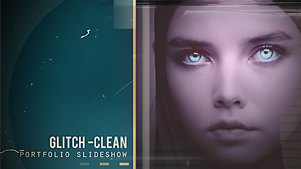 Glitch Clean Portfolio Slideshow Glitch Clean Portfolio Slideshow
