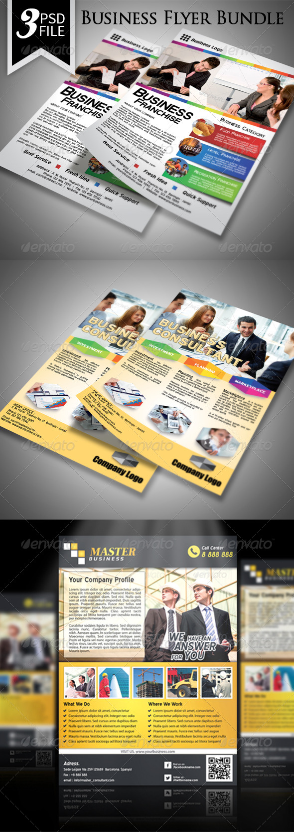 Business Flyer Bundle v1 Business Flyer Bundle v1