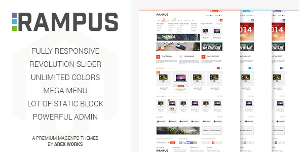 Rampus - Responsive HighTech Magento Theme